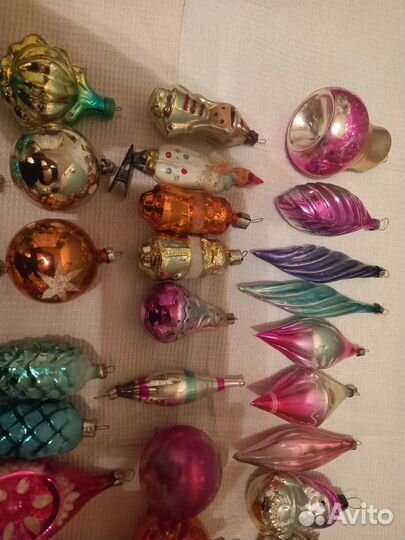 Елочные игрушки СССР