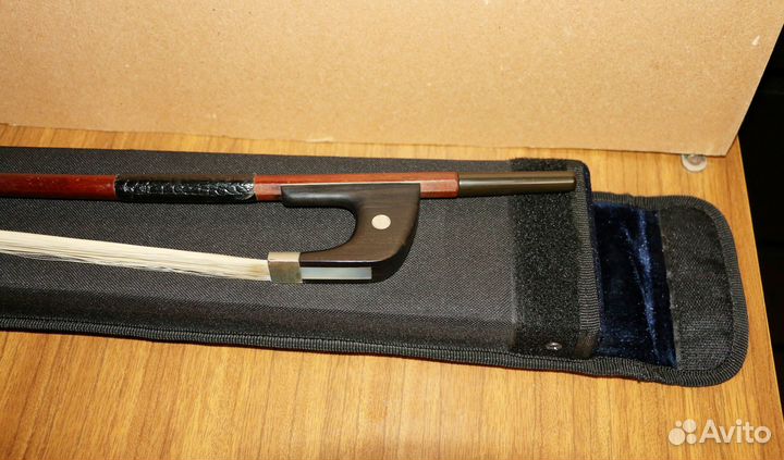 Смычок для контрабаса с футляром