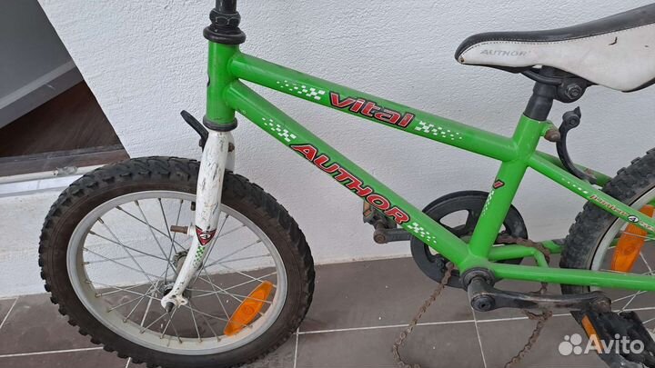 Детский велосипед author 16