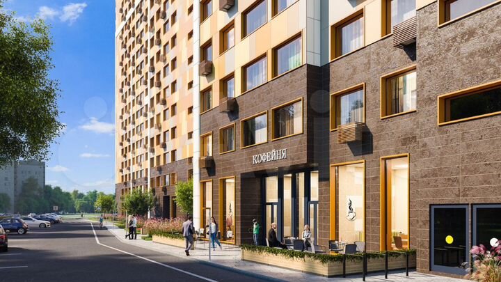 2-к. квартира, 53,7 м², 13/25 эт.