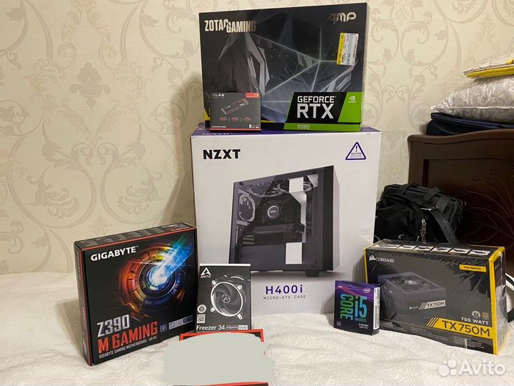 Игровой пк с rtx 2080 i5 9600kf