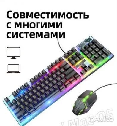 Игровая клавиатура и мышь Hoco gm18