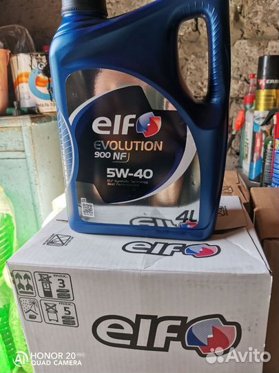 Моторное масло ELF evolution 900 NF 5w40