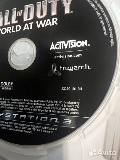 Call of duty World AT war ps3