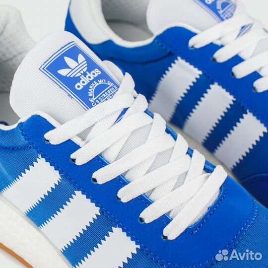 Кроссовки Adidas Iniki Runner Boost Blue White (арт. 25197)