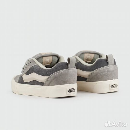 Кеды Vans Knu Skool Grey / White Wmns