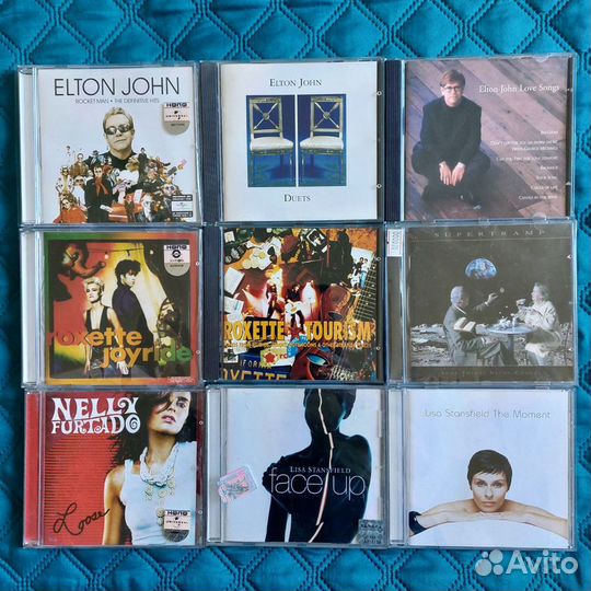 Cd диски Фирменные и Реплики