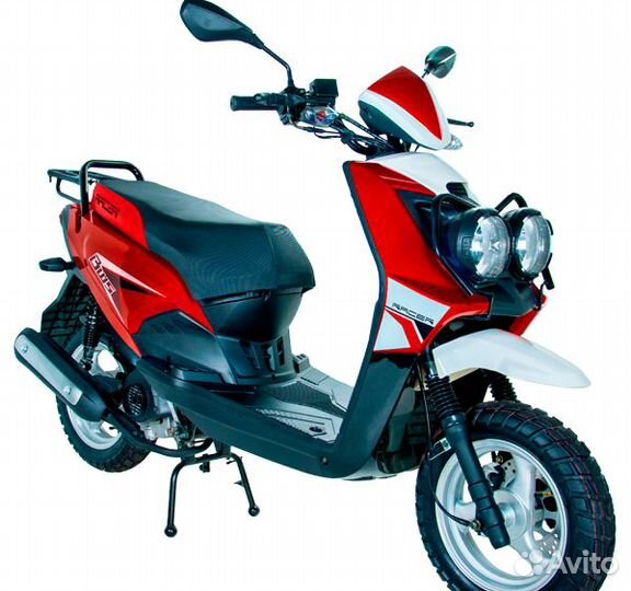 Скутер racer RC150T-15X BWS R 150 sport красный