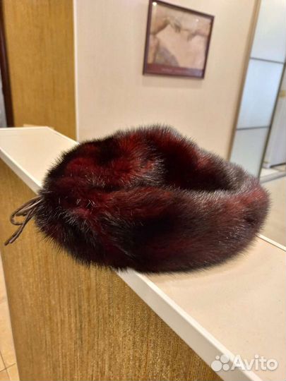 Берет норковый