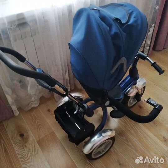 Детский велосипед с родительской ручкой Capella