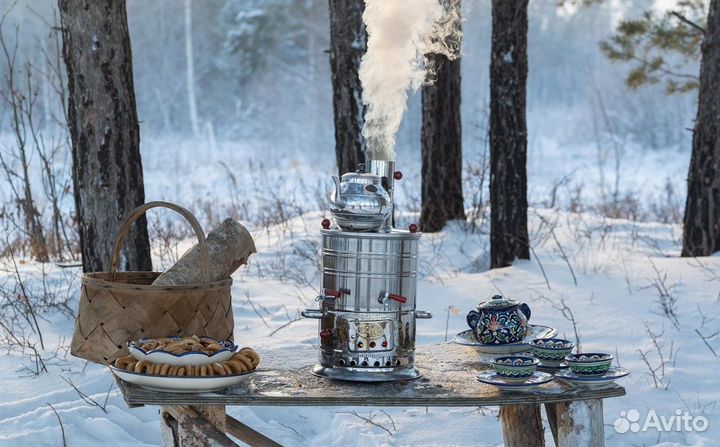 Самовар Турецкий жаровой 5л