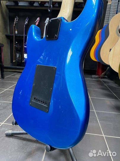 Электрогитара Rocket Синяя Новая
