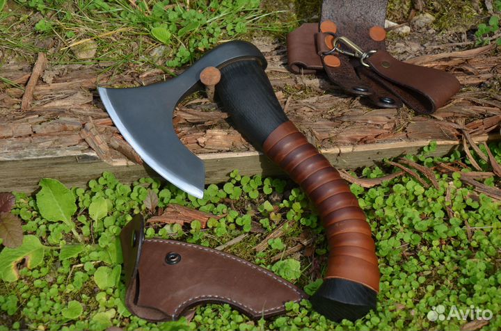 Топор для похода. Ручная ковка. Своя кузня