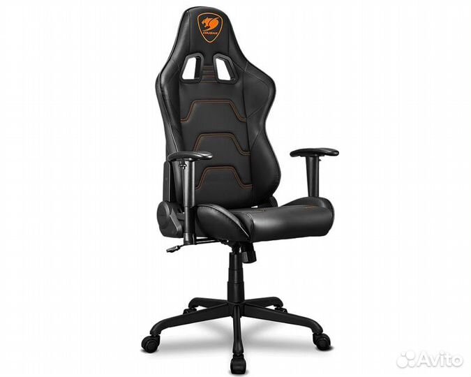 Кресло компьютерное игровое Cougar fortress Black