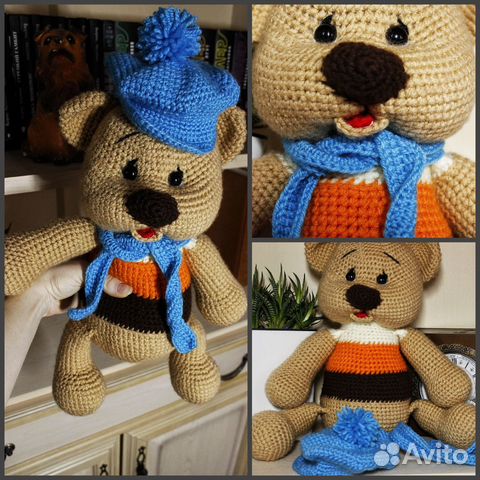 Мягкие игрушки вязаные
