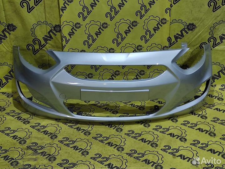 Бампер передний Hyundai Solaris RB G4FA 2010-2014