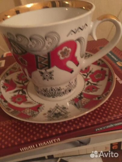 Чашка с блюдцем СССР