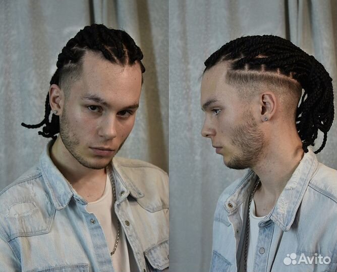 Мужские Брейды, Косы, быстро от Афромастера