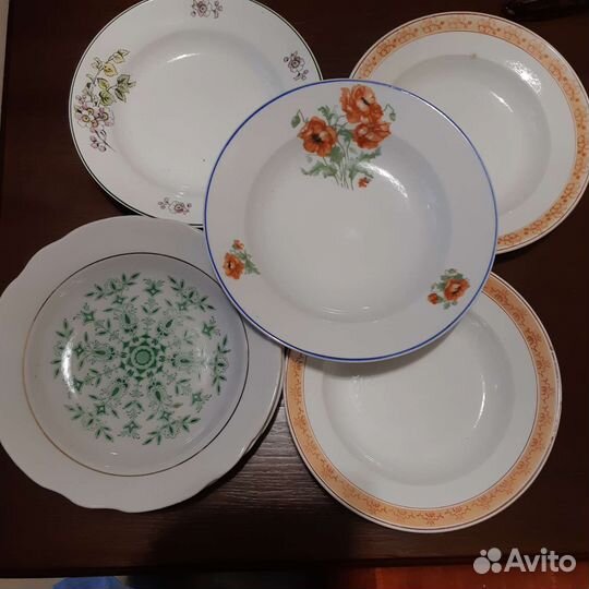 Набор столовой посуды тарелки СССР