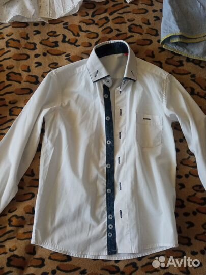 Рубашки на мальчика 110-122