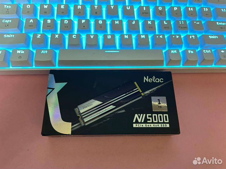 Жёсткий диск SSD nvme m.2 PCIe gen 4 Netac