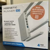 Wifi роутер keenetic runner 4g (kn 2211) sim