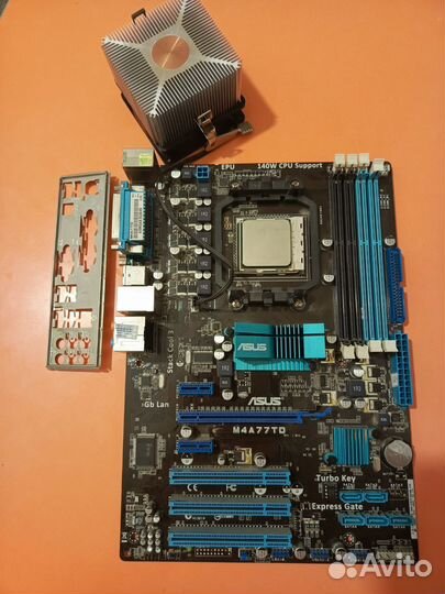 Материнская плата + процессор