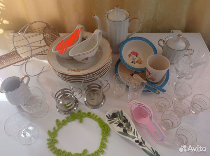 Посуда разная