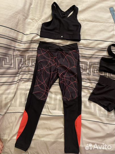 Лосины с топом для гимнастики