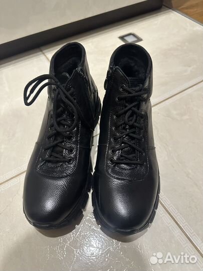 Зимнии ботинки мужские новые