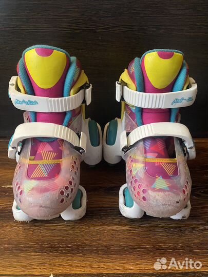 Роликовые коньки детские квадры 26-29 размер