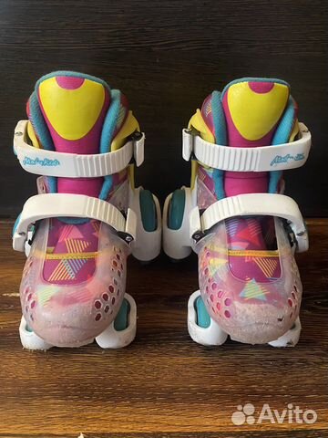 Роликовые коньки детские квадры 26-29 размер