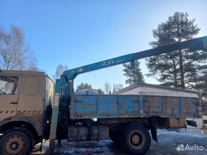 Аренда и услуги манипулятора, стрела 3 т, 8 м, борт 8 т, 5.5 м