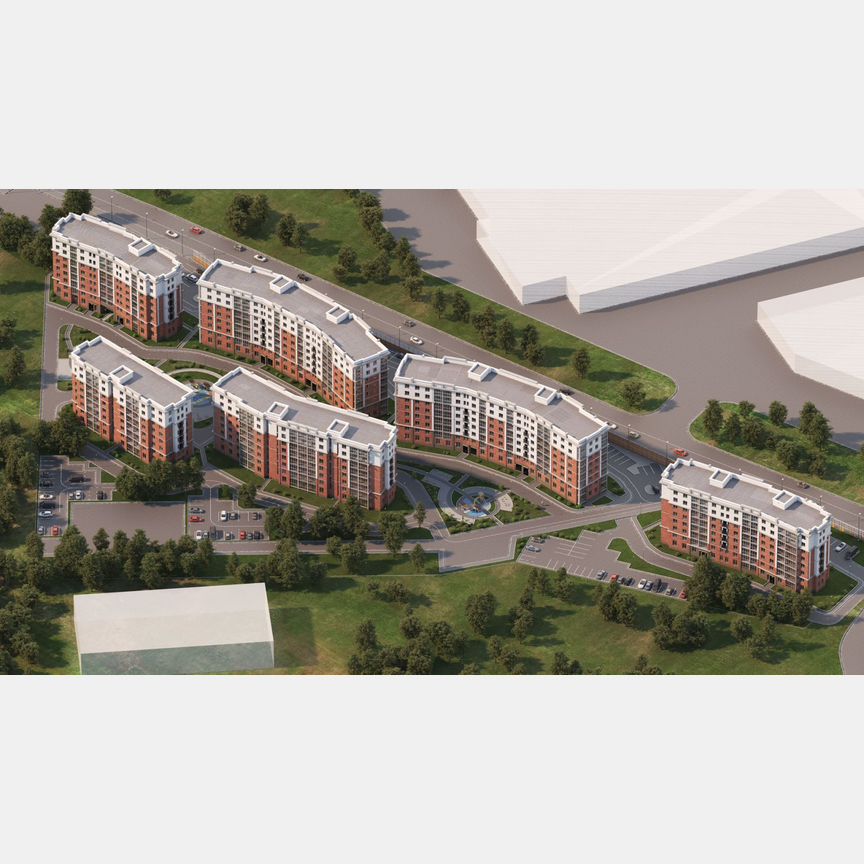 1-к. квартира, 40,9 м², 6/8 эт.
