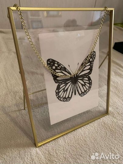 Лербуда рама, золотой, золотой 20x25 см икеа IKEA