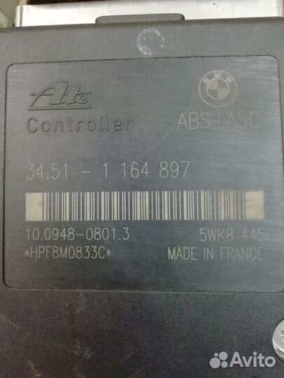 Блок abs asc на BMW e46 м43
