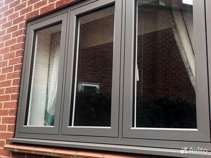 Окна алюминиевые / остекление лоджий на заказ