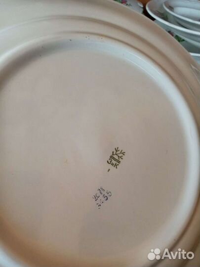 Столовый сервиз СССР