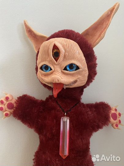 Игрушка в смешанной технике