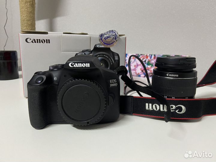 Canon eos 2000d kit 18 55mm