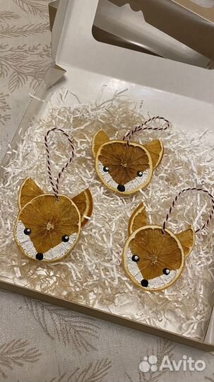 Елочные игрушки ручной работы