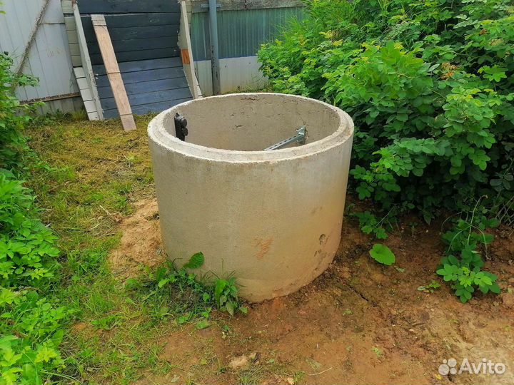 Септик из бетонный колец