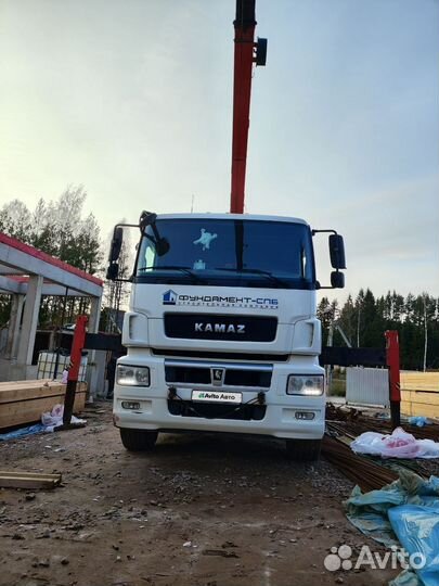 КАМАЗ 65207-002-87 (S5) с КМУ, 2020