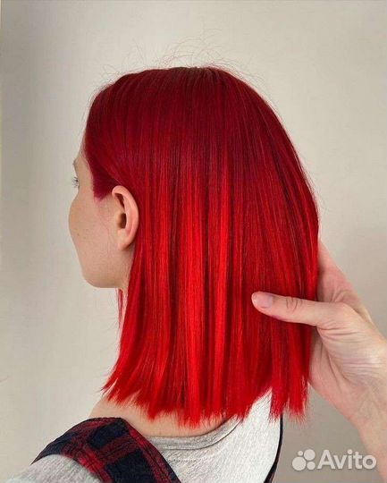 Услуги парикмахера цветное окрашивание