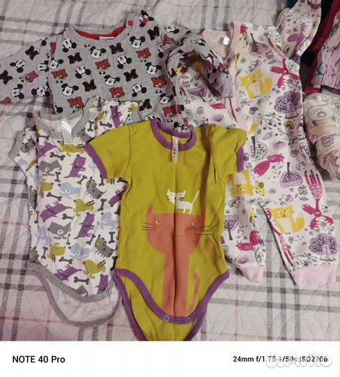 Детские вещи от рождения до двух лет