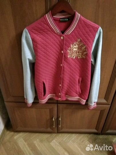 Кофта бомбер для девочки рост 164