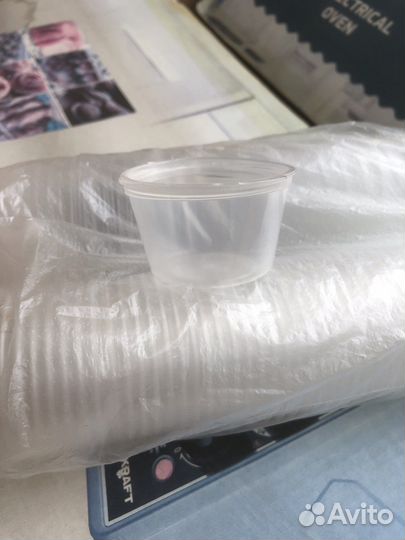 Упаковка вилки стаканчики соусники коробки