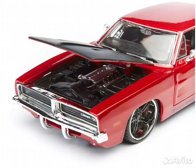 Dodge charger R/T 1:25 1969 год модель