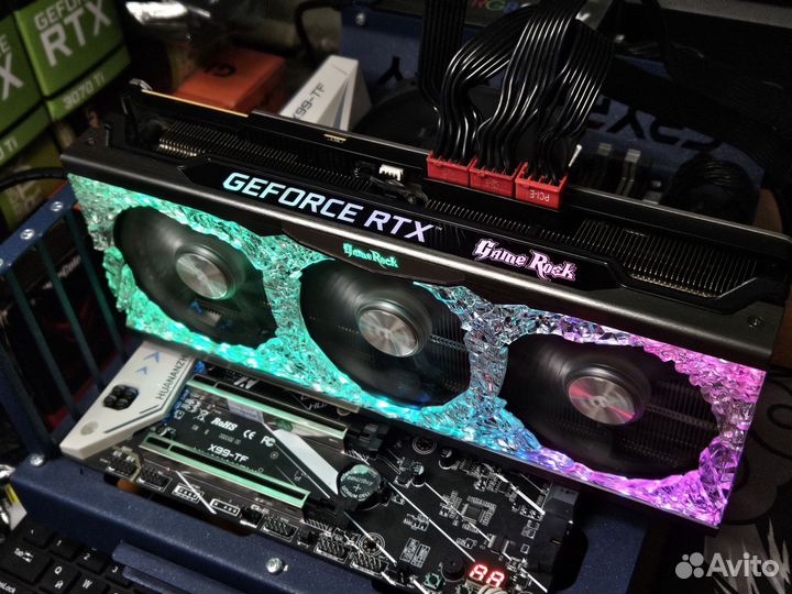 Видеокарта Palit GeForce RTX 3080Ti Gamerock идеал