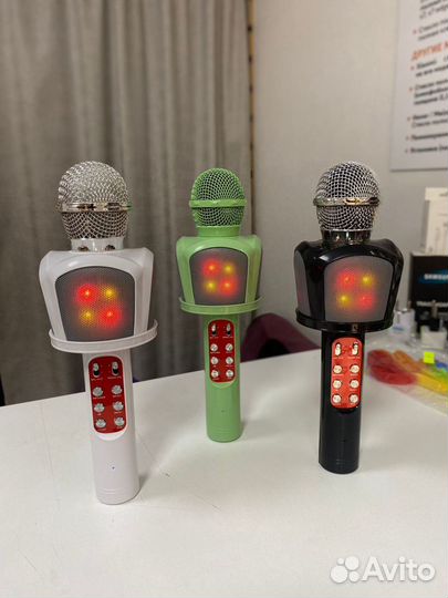 Караоке микрофоны Wster 858, 1816, 1828, Q7,YS-63